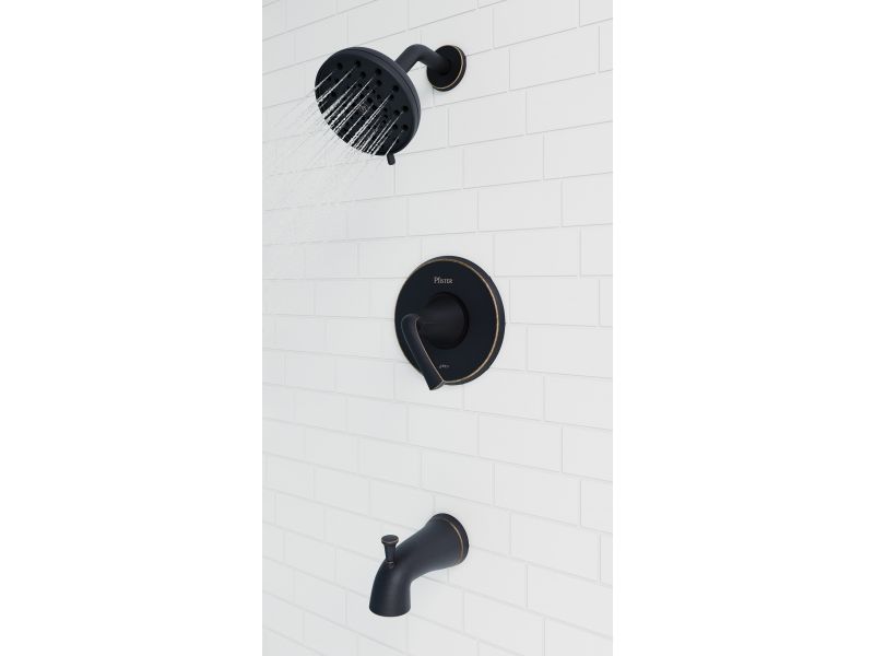 Ladera 1-Handle Tub & Shower, Complete With Valve